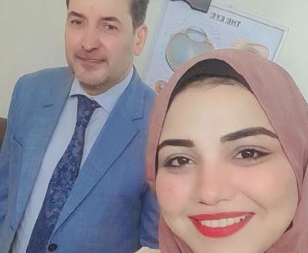 مع واحدة من عملائنا من أكتر من 17 سنة